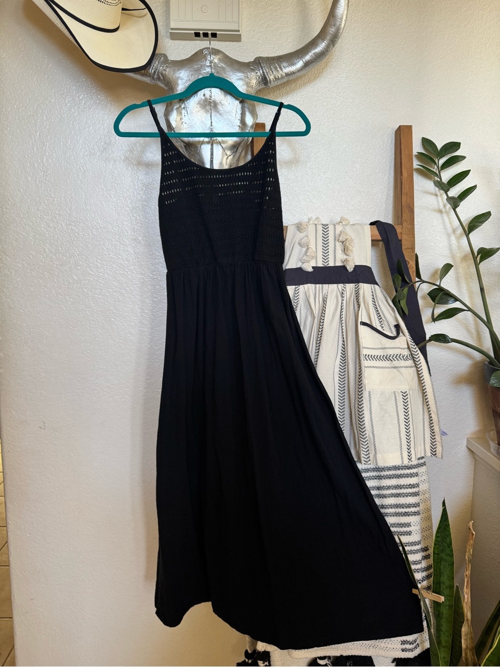 Mr. Búho Black Crochet Swim Cover-Up Dress - Picture 2 of 8